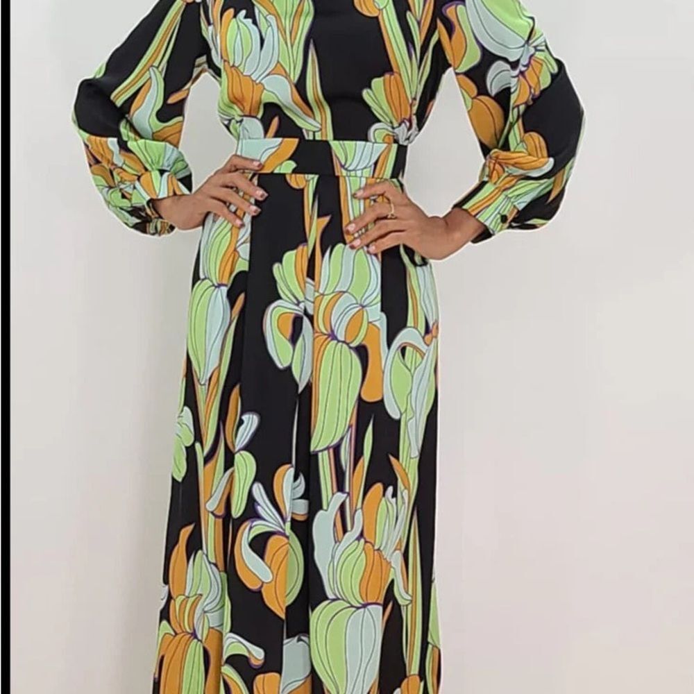 N by Nancy silk maxi dress